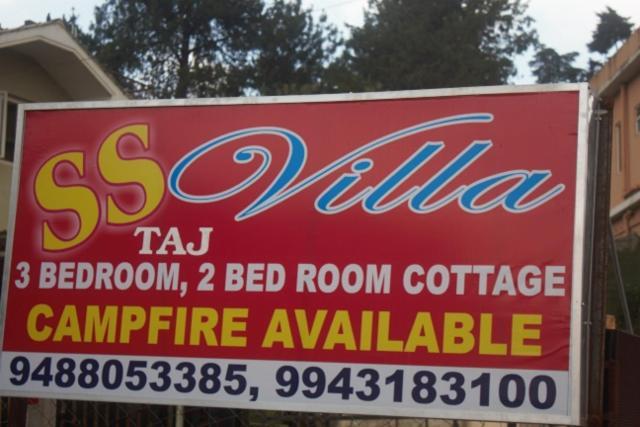 Taj Ss Villa Ooty Exterior foto